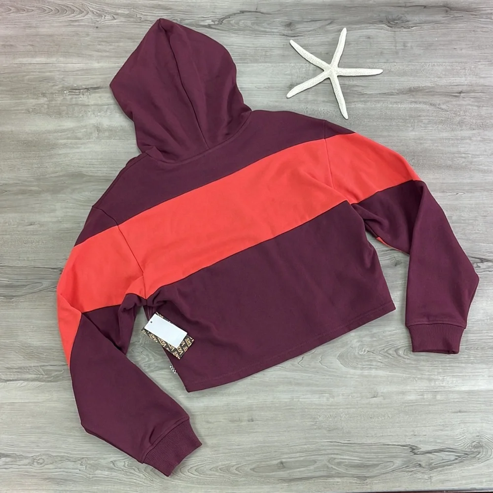 🔆VANS🔆 HOODIE CROPPED SWEATSHIRT - Picture 7 of 8